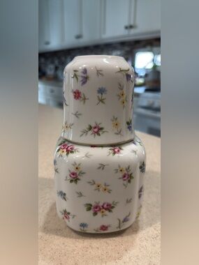 Takahashi Japan San Francisco Victoria Tumble floral Up Carafe And Cup